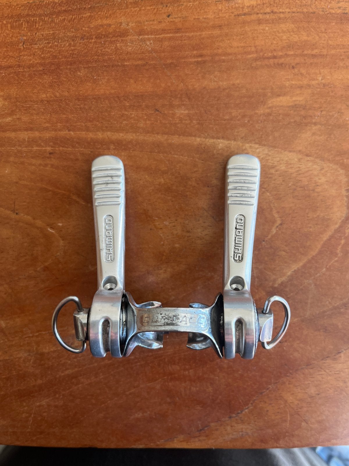 1st generation Shimano Dura ace shifters. RARE, Fietsen en Brommers, Fietsonderdelen, Ophalen of Verzenden, Zo goed als nieuw