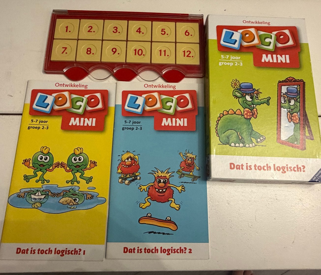 Mini Loco 'Dat is toch logisch?' set, Ophalen of Verzenden, Nieuw, Puzzelen