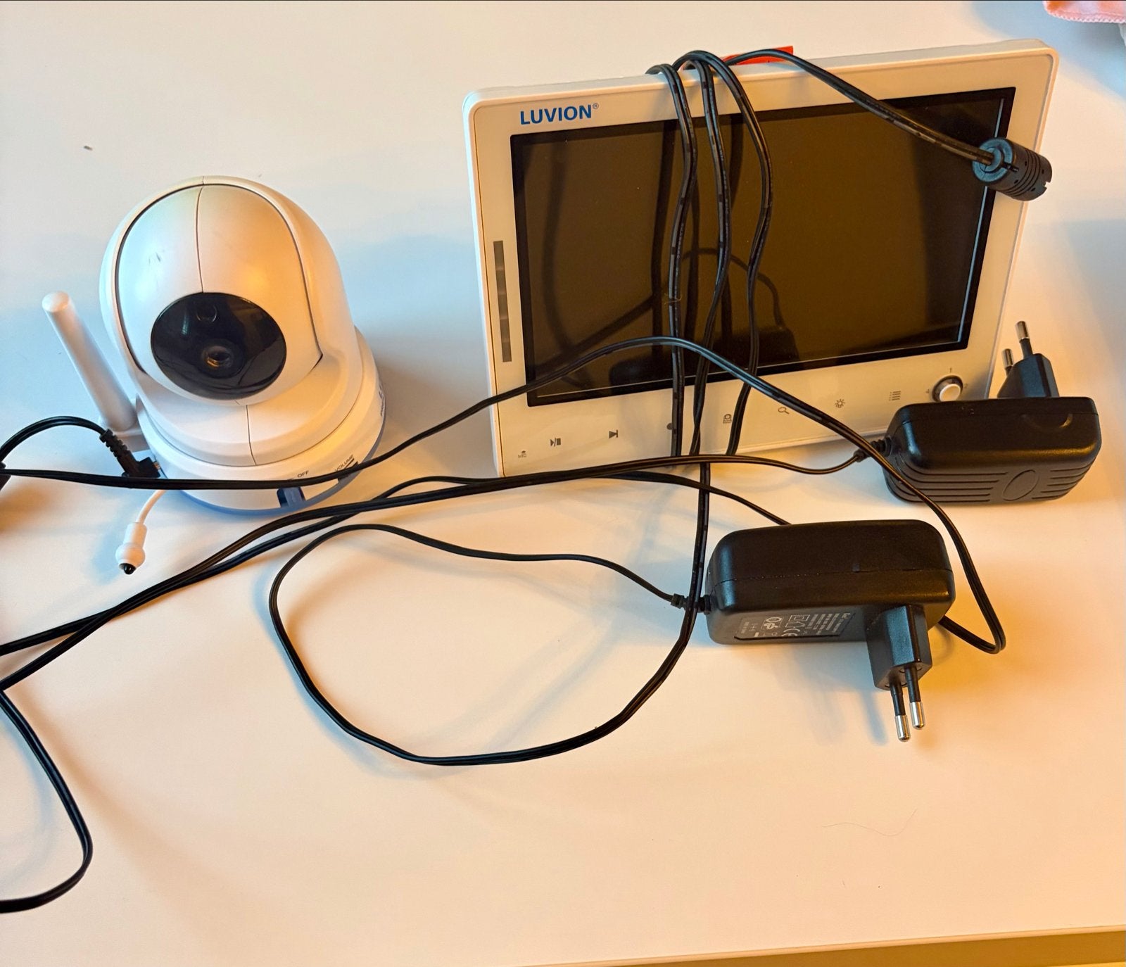 Luvion Prestige Touch 2 Babyfoon met Camera, Kinderen en Baby's, Ophalen of Verzenden, Gebruikt, 250 meter of meer, Camera
