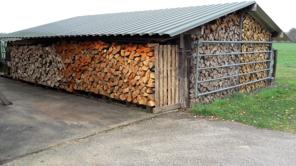 Haardhout, Tuin en Terras, Ophalen of Verzenden, Gebruikt
