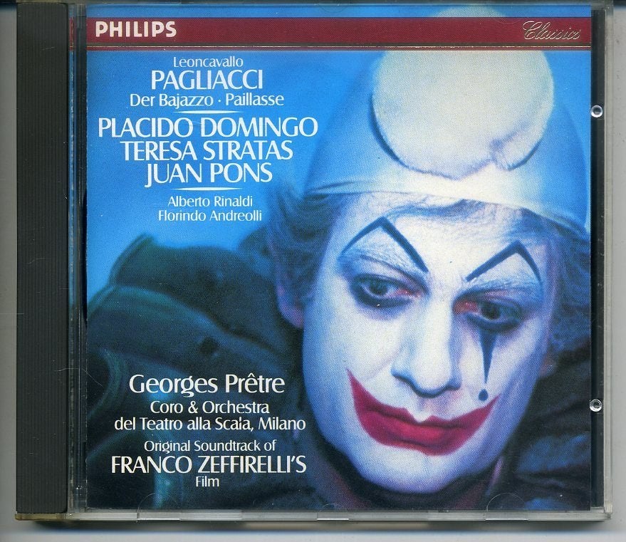 Ruggiero Leoncavallo Pagliacci 23 nrs cd 1984 NIEUWSTAAT, Modernisme tot heden, Ophalen of Verzenden, Zo goed als nieuw, Orkest of Ballet