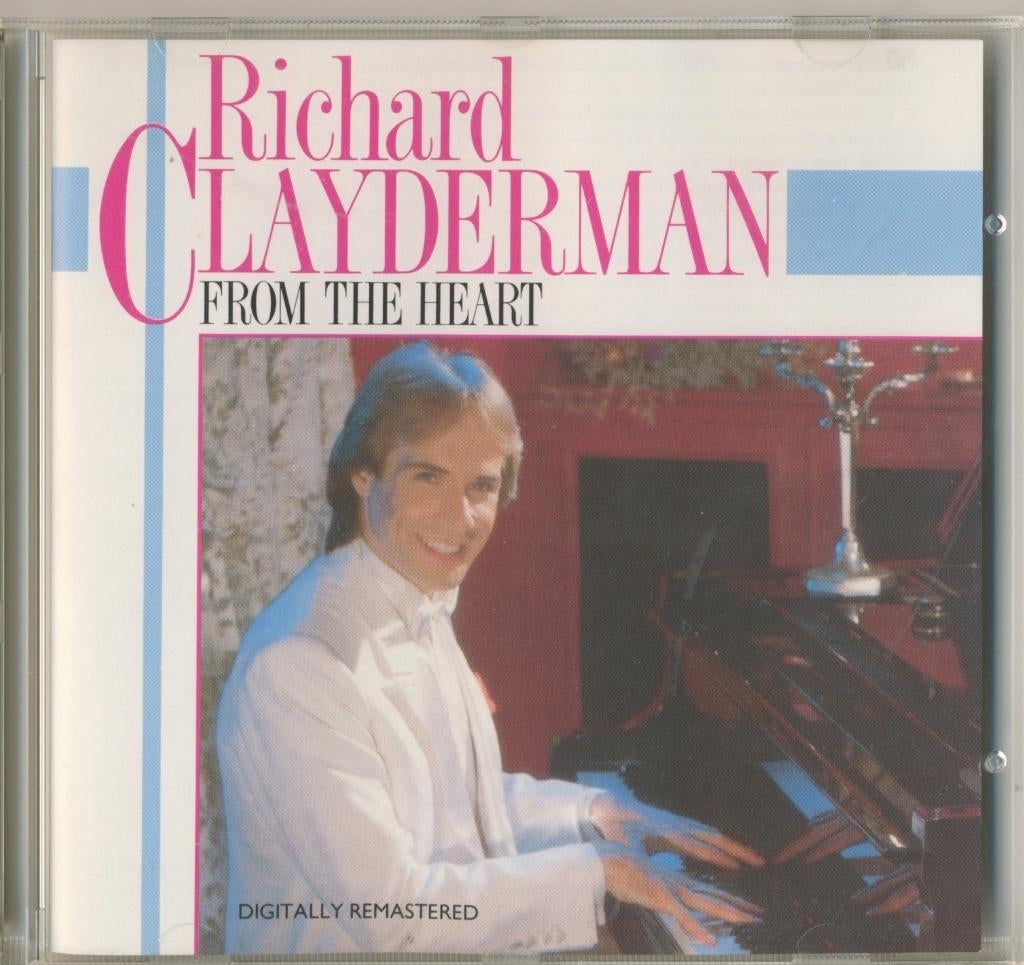 CD RICHARD CLAYDERMAN From the Heart PWKS536 CD-21 jdu, Ophalen of Verzenden, Zo goed als nieuw