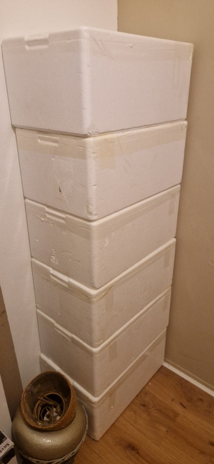 6x Thermobox, Ophalen, 40 tot 60 cm, 50 tot 75 cm, Minder dan 35 cm