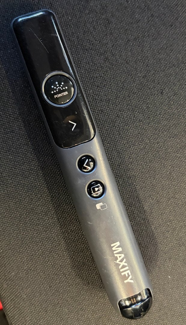 Maxify Canon PR1100-R Presenter - Draadloze Afstandsbedienin, Computers en Software, Ophalen of Verzenden, Gebruikt, Windows