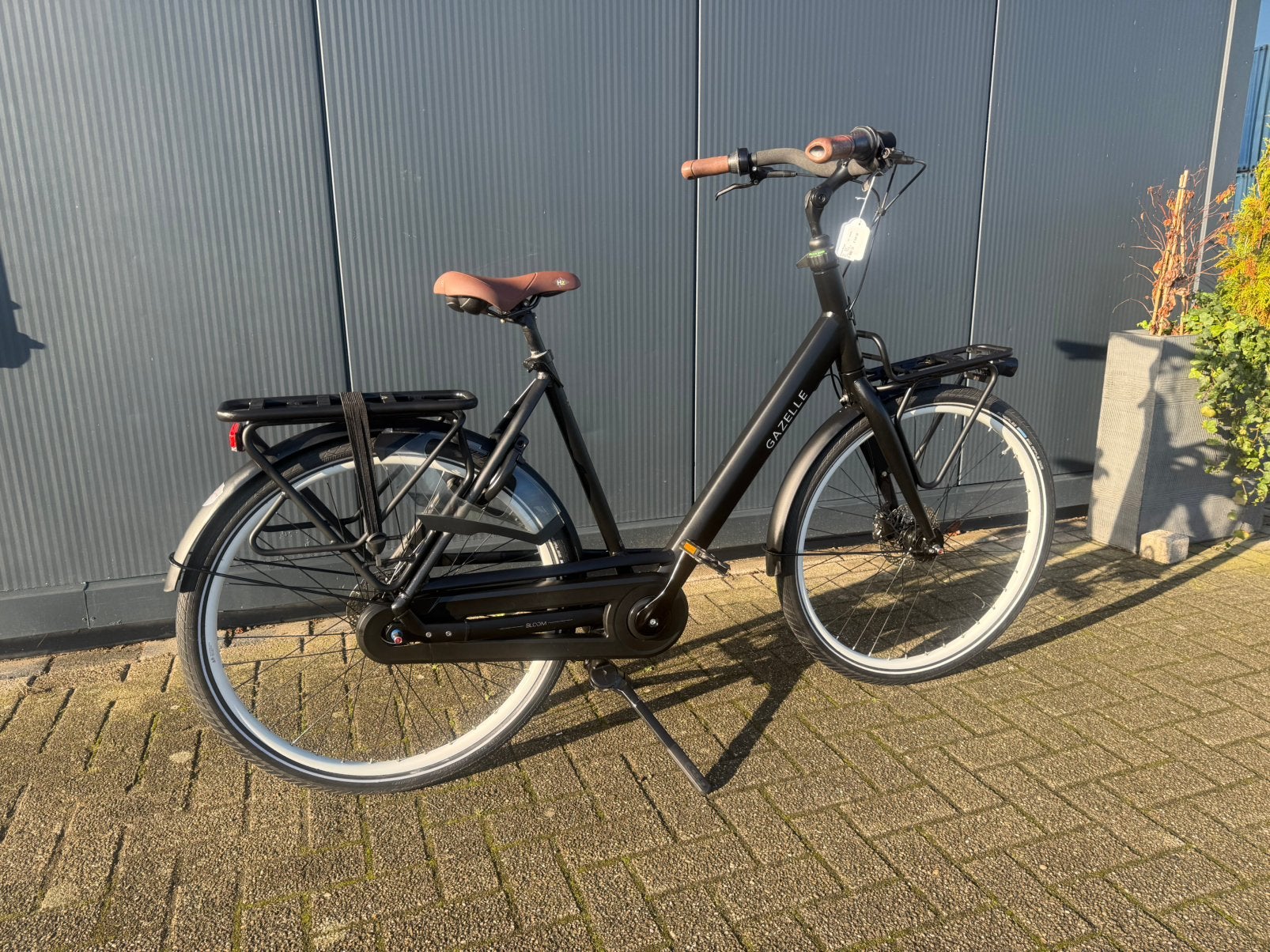 Gazelle Bloom C7 dames 57 cm, 2 zitjes, Gebruikt, Versnellingen, Schijfrem
