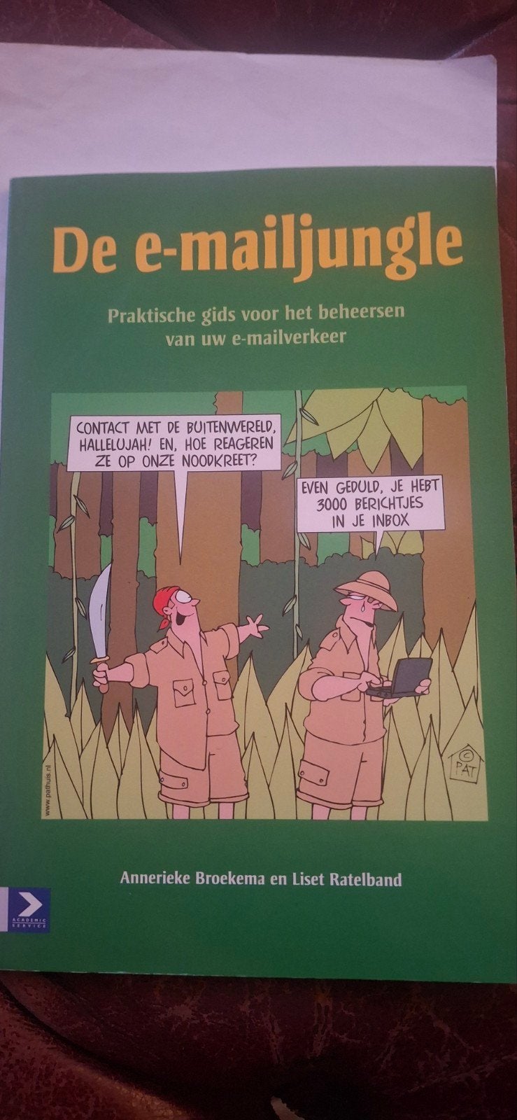 De e-mailjungle: Praktische gids voor e-mailverkeer, Ophalen of Verzenden, Zo goed als nieuw, Overige onderwerpen, Annerieke Broekema en Liset Ratelband