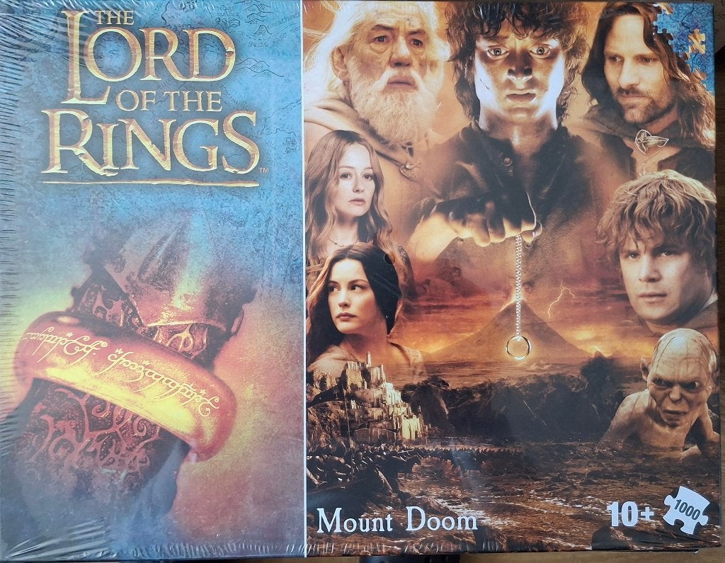 Legpuzzel: Lord of the Rings, 1000 stukjes, Ophalen of Verzenden, Nieuw, Overige typen