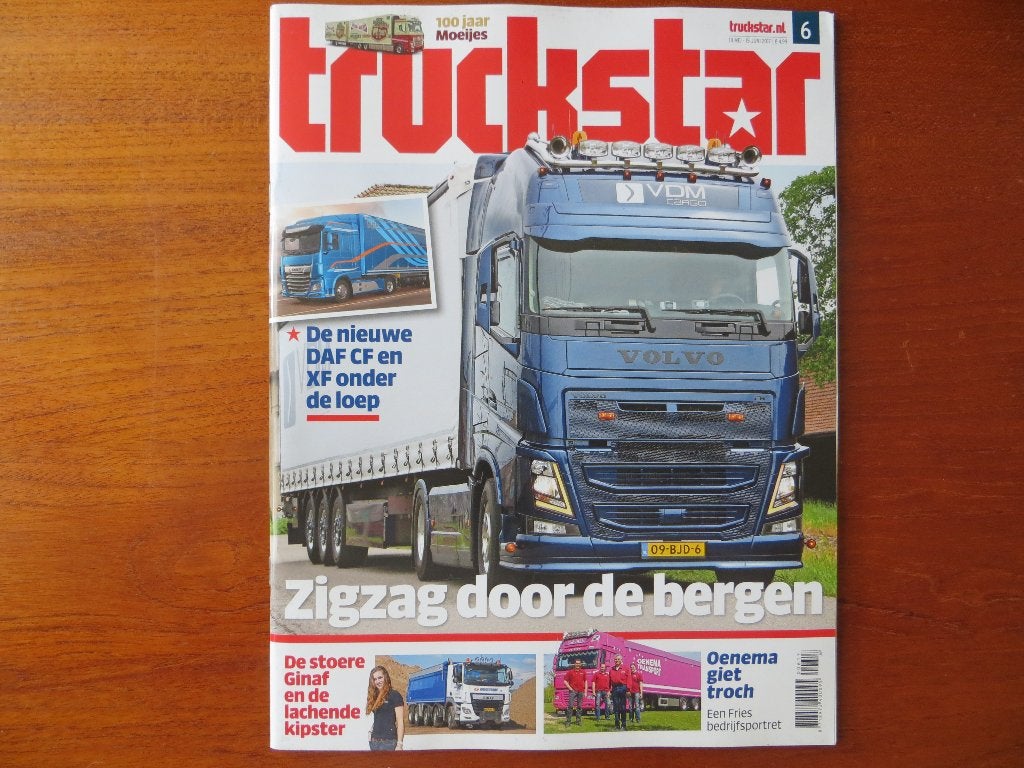 Truckstar nr. 6, 2017, Boeken, Auto's | Folders en Tijdschriften, Ophalen of Verzenden, Nieuw, Algemeen