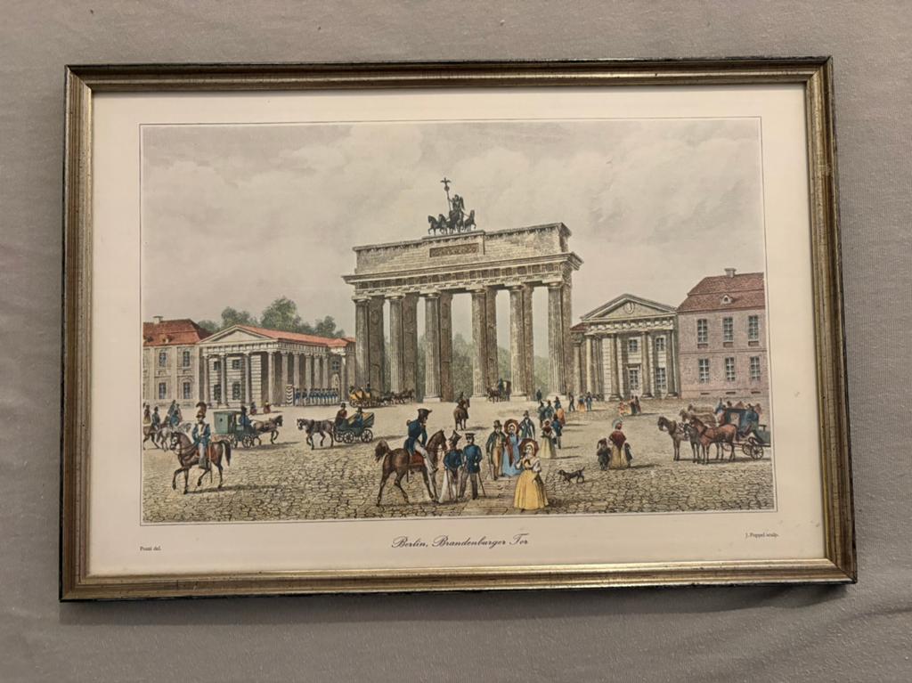 Schilderij Berlijn, Ophalen