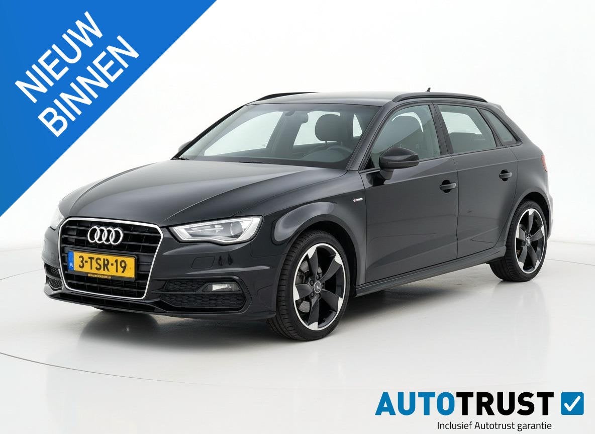 Audi A3 Sportback 1.4 TFSI Ambition Pro Line S g-tron, Auto's, Gebruikt, 4 cilinders, CNG (Aardgas), Leder en Stof