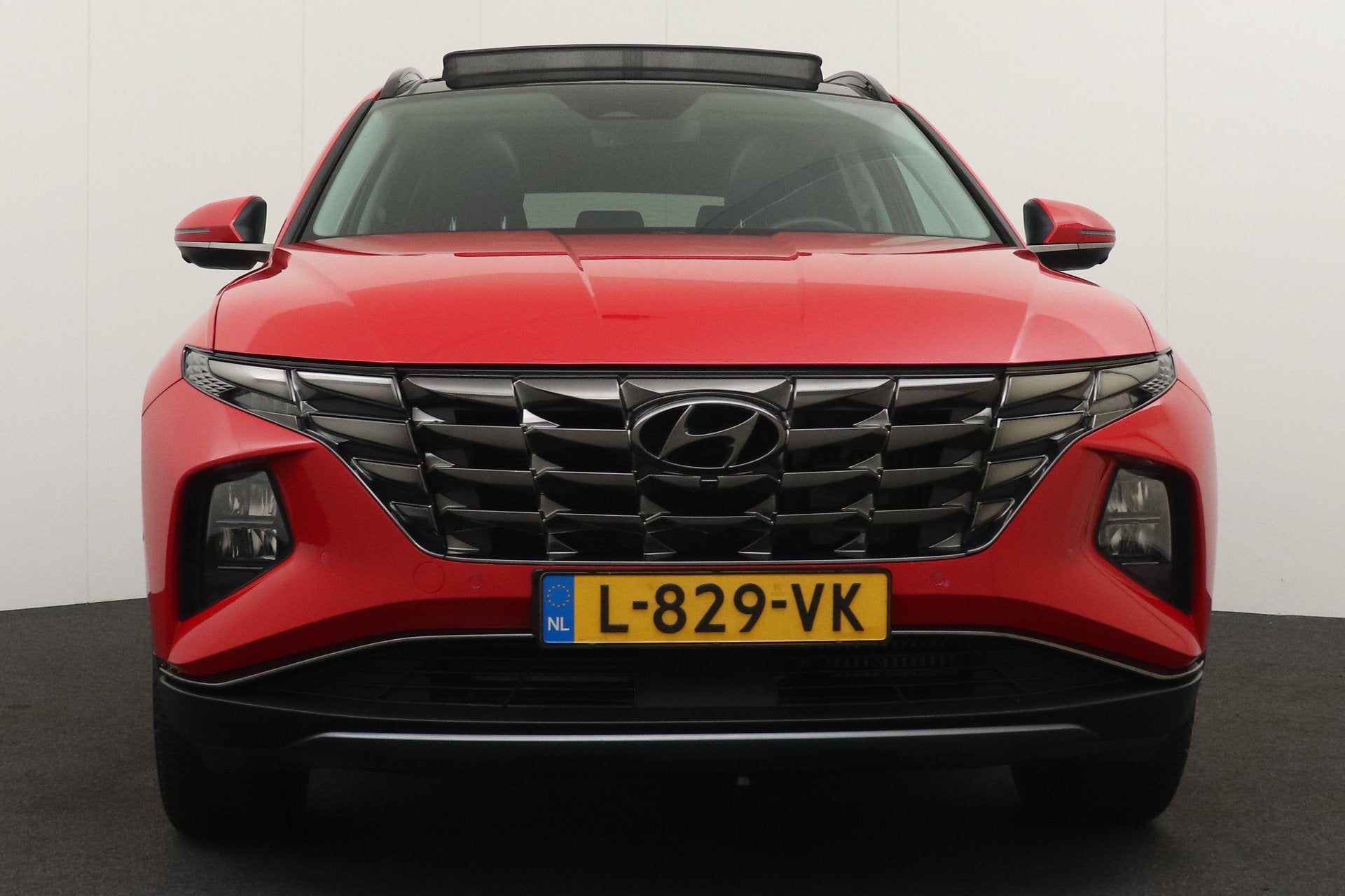 Hyundai Tucson 1.6 265 PK PHEV Premium Sky 4WD Pano-dak Lede, Auto's, Automaat, Gebruikt, 4 cilinders, Verwarmde buitenspiegels