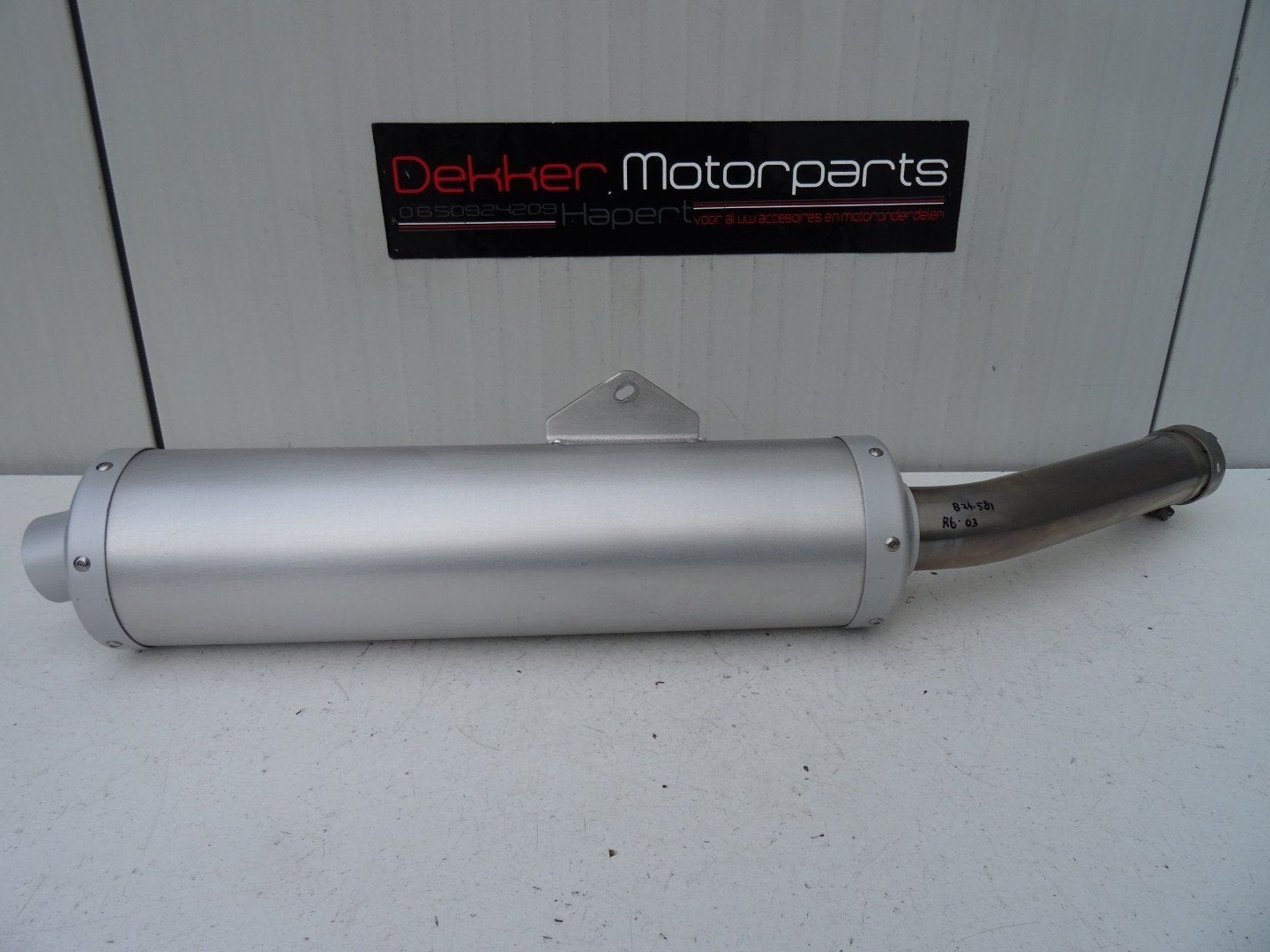 Originele Demper / Uitlaat Yamaha YZF R6 2003-2004-2005 RJ05, Ophalen of Verzenden, -, -, -