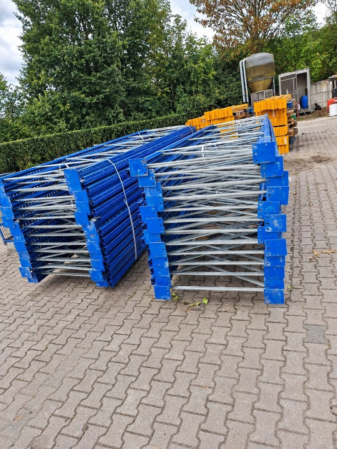 palletstelling pallet stelling staander ligger, Ophalen