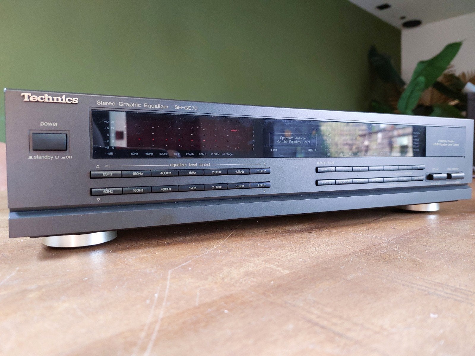 Technics SH-GE70 Stereo Grafische Equalizer, Overige merken, Gebruikt, Ophalen of Verzenden, Minder dan 60 watt