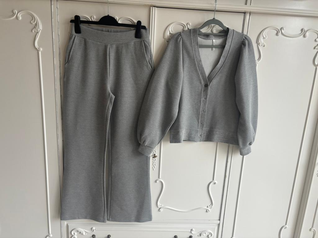 Nieuw flair broek en vest merk Summum maat S, Maat 38/40 (M), Nieuw, Ophalen of Verzenden, Grijs