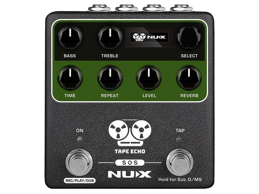 NUX NDD-7 Tape Echo Delay Reverb effectpedaal, Muziek en Instrumenten, Effecten, ., Nieuw, Ophalen of Verzenden, Reverb