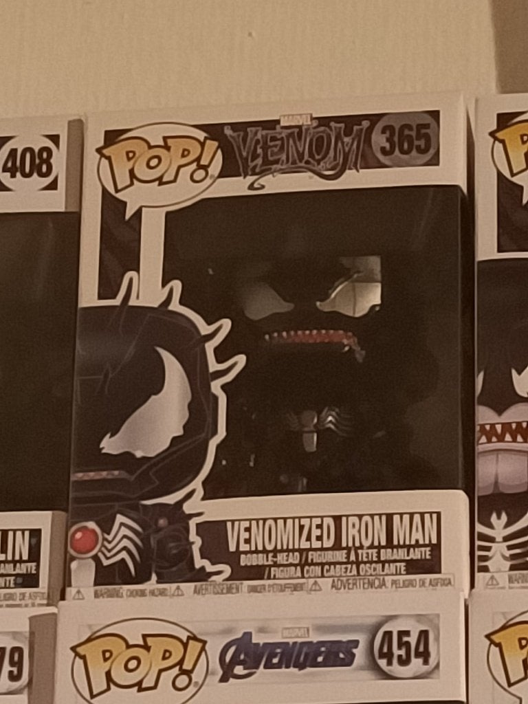 Funko Pop! Venomized Iron Man #365, Ophalen of Verzenden, Zo goed als nieuw