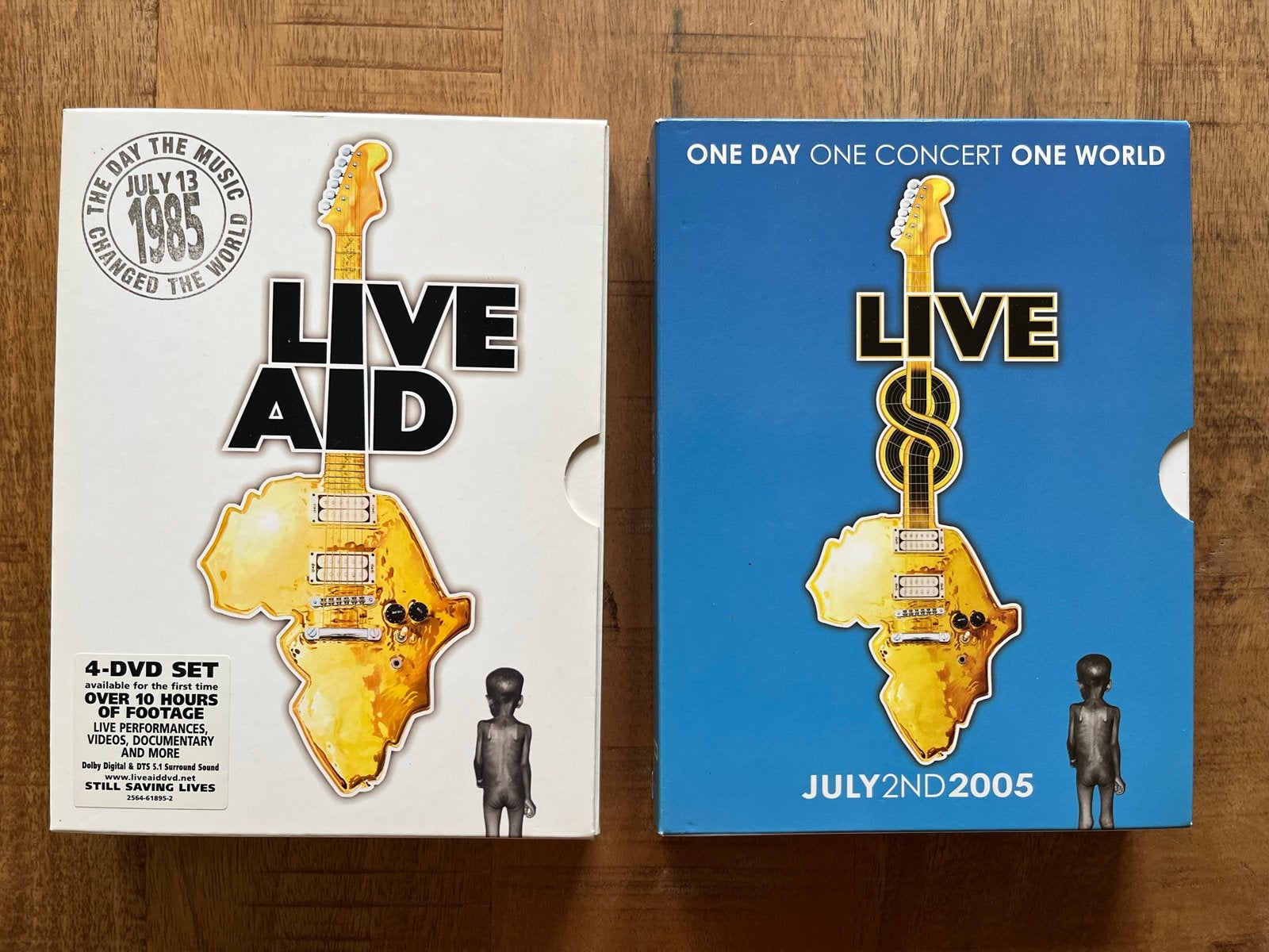 Live Aid & Live 8 DVD Boxsets - Historische Concerten, Cd's en Dvd's, Engels, Alle leeftijden, Nederlands, Ophalen of Verzenden