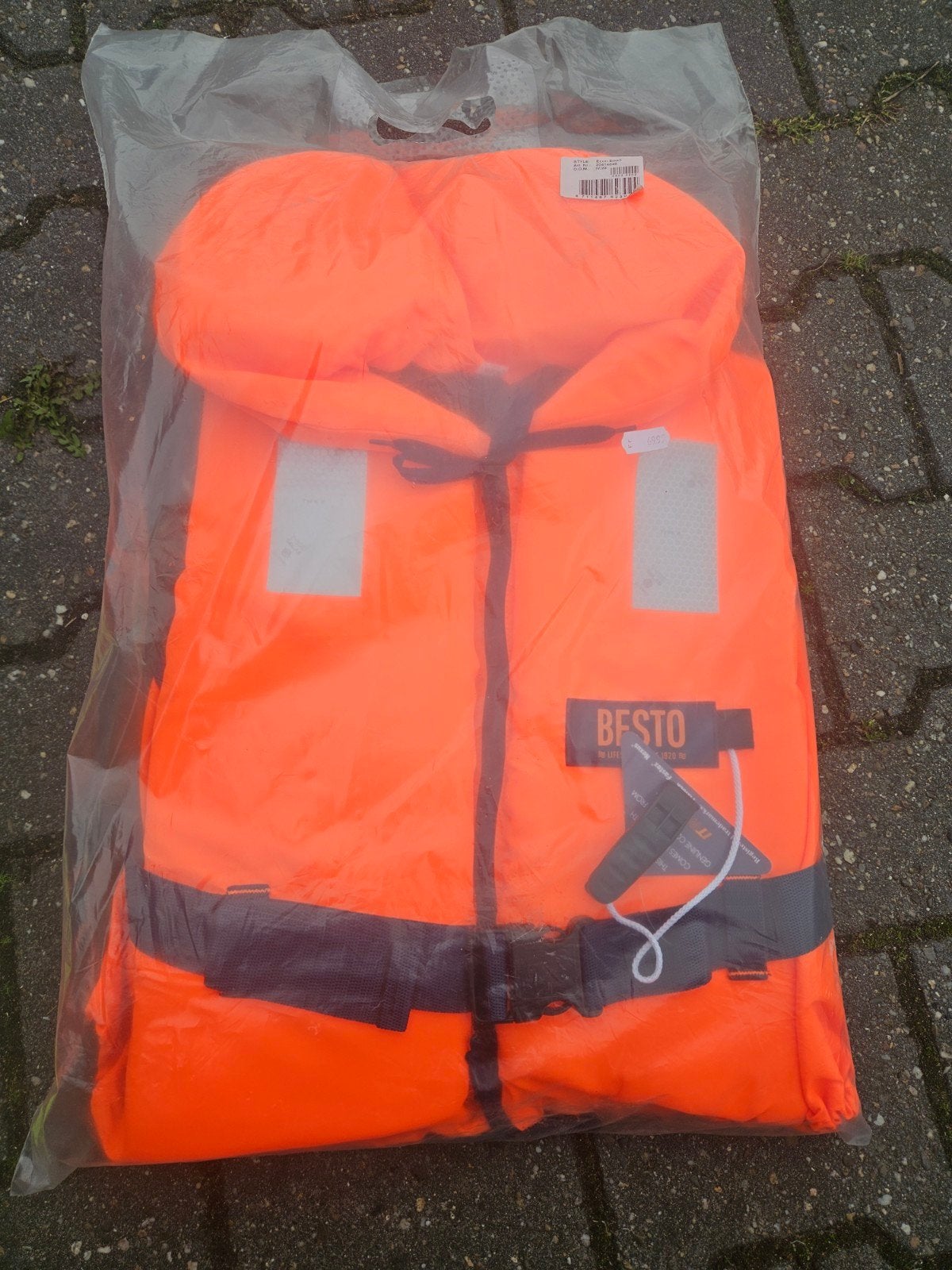 2 Keer Nieuw Besto reddingsvest 50N - Geel en Oranje, Ophalen of Verzenden, Nieuw, Overige typen