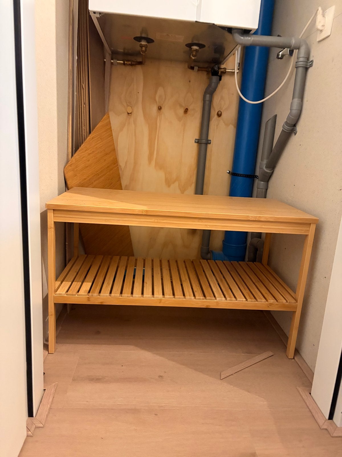 IKEA RÅGRUND Bamboe Bankje - Zo goed als nieuw, Ophalen, Zo goed als nieuw