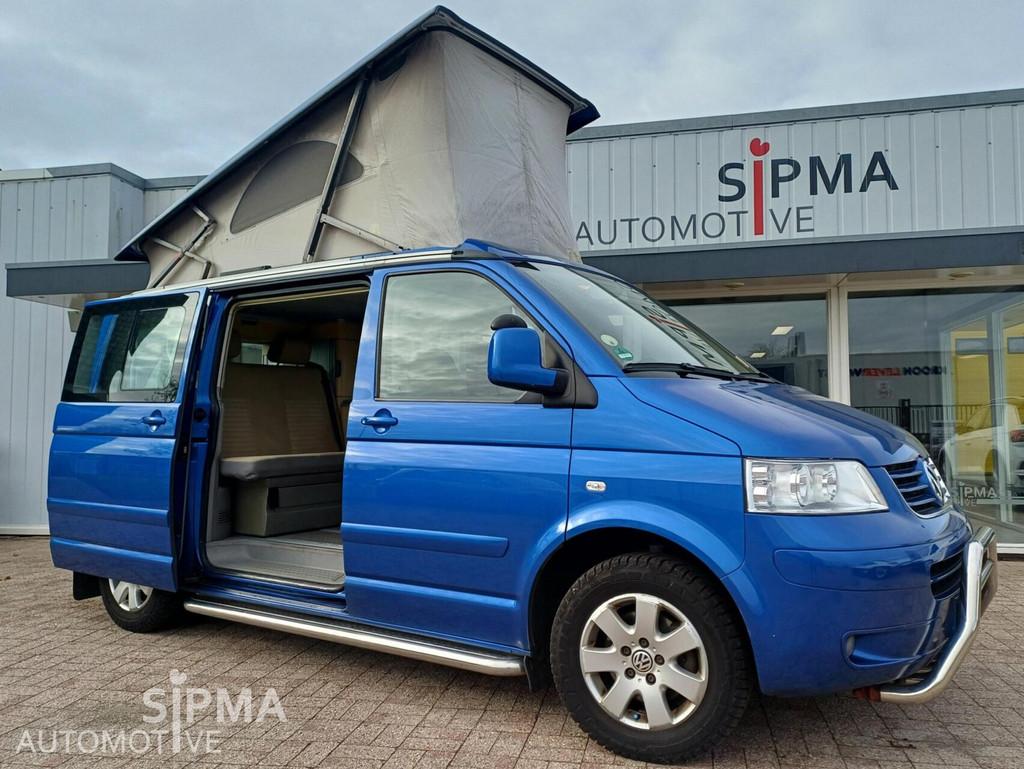 Volkswagen T5 California 2.5 174pk/H6/Airco/Fietsenrek/, Caravans en Kamperen, Campers, Bedrijf, Volkswagen, Diesel, Handgeschakeld