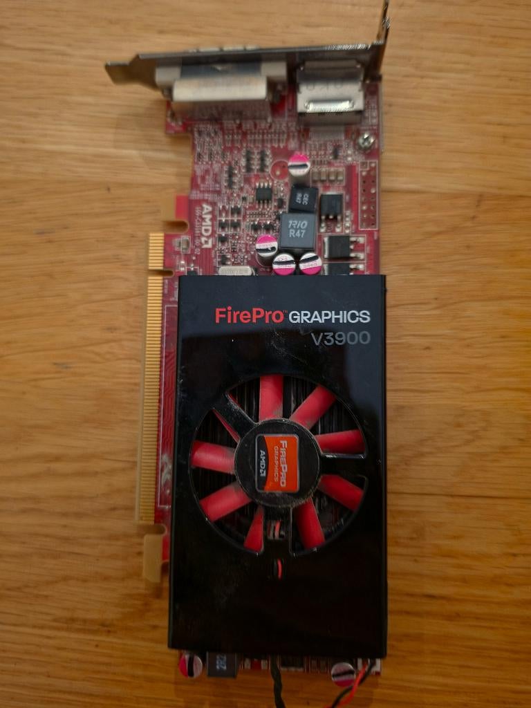 videokaart AMD FirePro Graphics v3900, Gebruikt, AMD, GDDR3, DVI