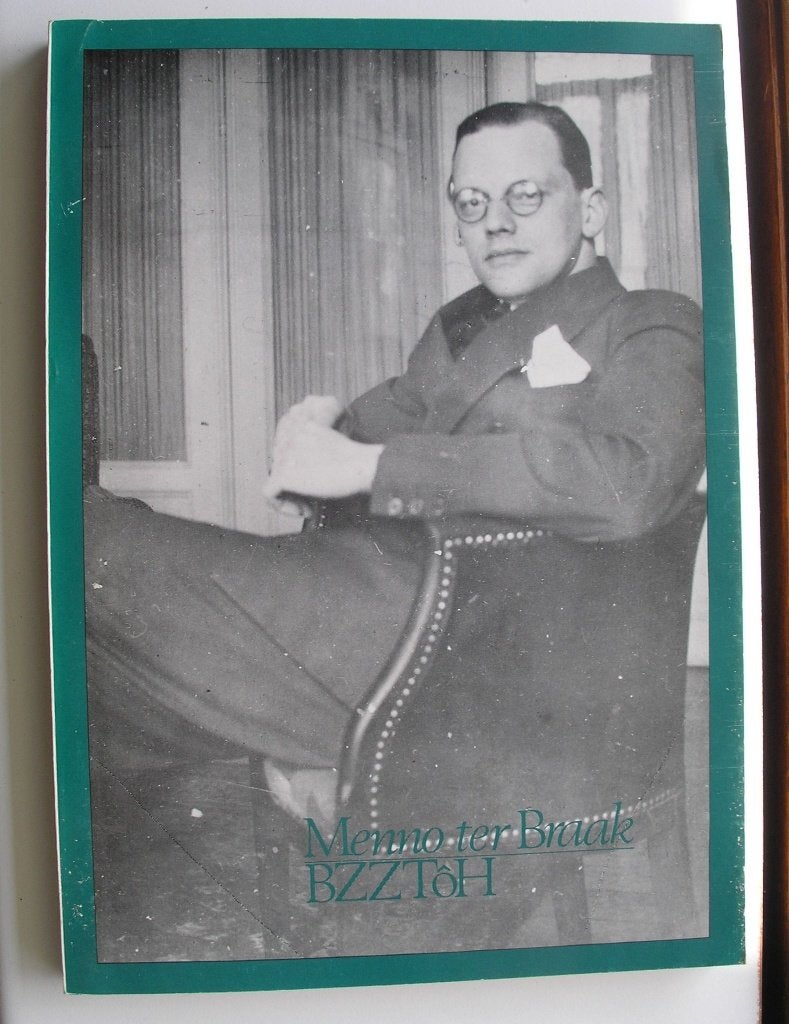 Menno ter Braak BZZTôH 1978, Ophalen of Verzenden, Gelezen, Nederland