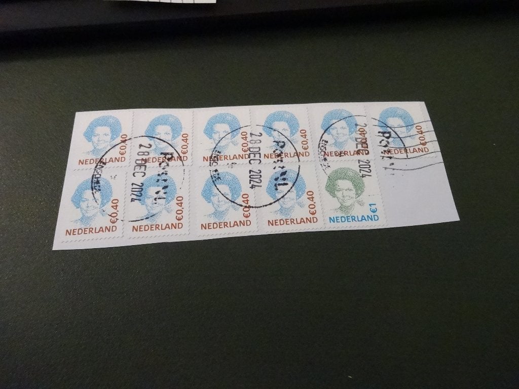 Beatrix - 2038/2024 - 2002 - 10 x 0,40 - 1x 1,00 - PNe01-14, Postzegels en Munten, Postzegels | Nederland, Verzenden, Na 1940