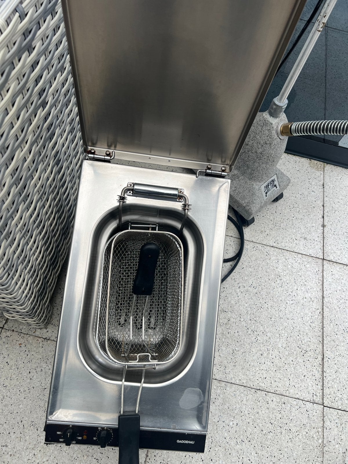 Gaggenau Friteuse met Tapkraan - Gebruikt, Ophalen, Gebruikt