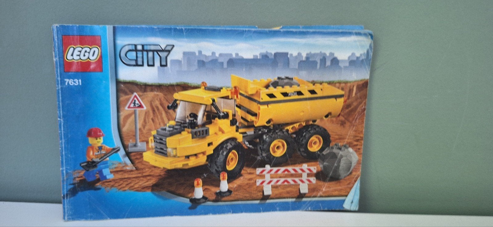 Lego City 7631 Kiepwagen met minifiguur en instructieboekje, Compleet, Lego, Ophalen of Verzenden, Complete set