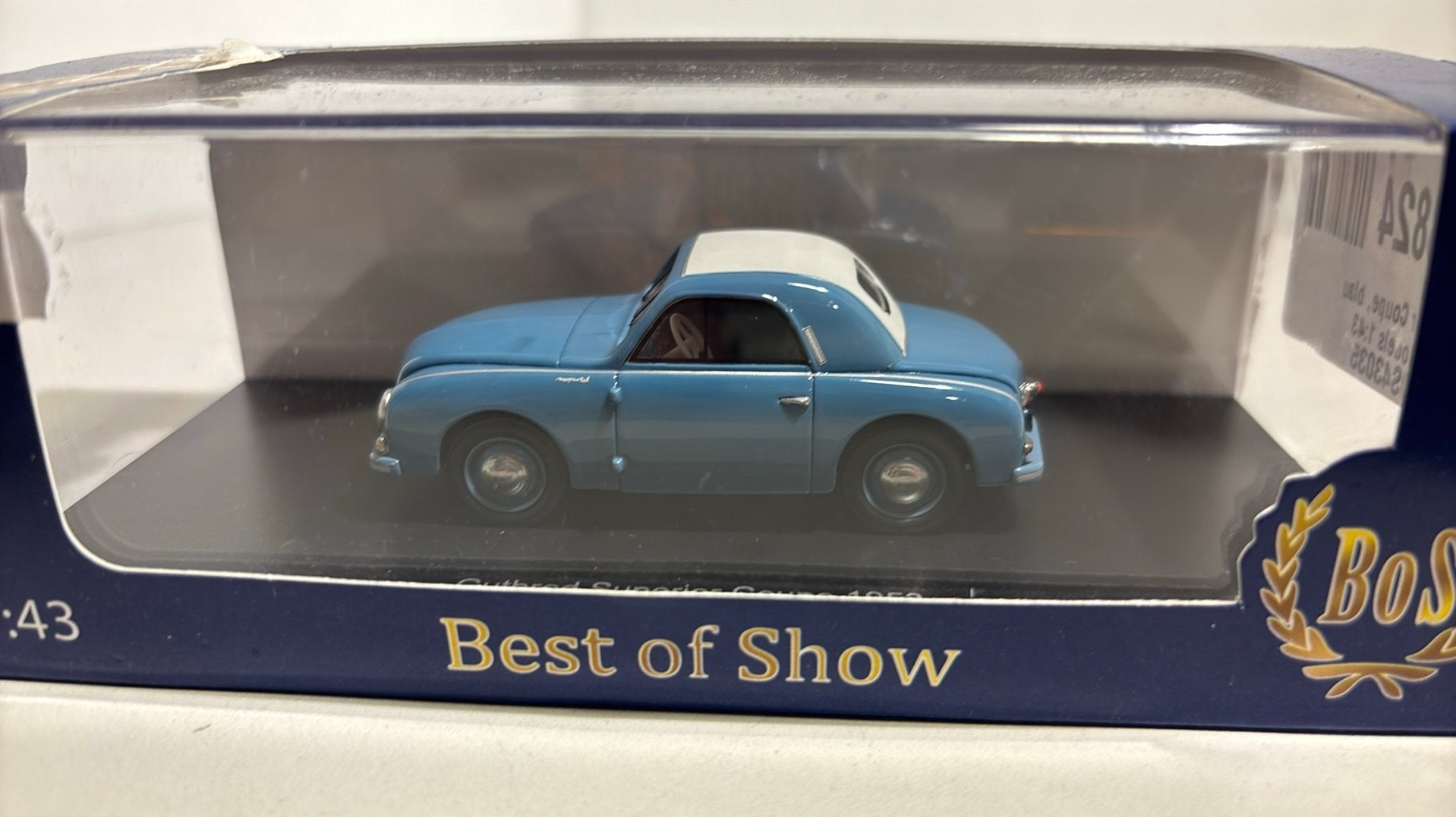 Gutbrod superior coupe 1953 bos 1.43, Overige merken, Auto, Ophalen of Verzenden, A