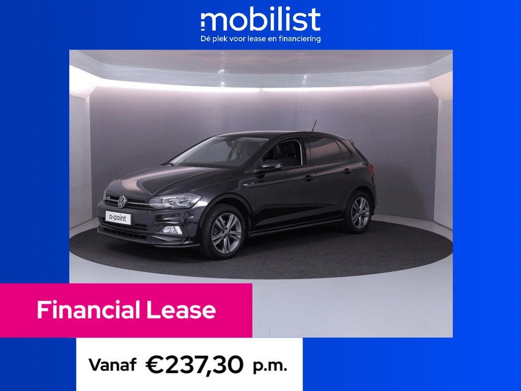 Volkswagen Polo 1.0 TSI R-Line Edition (bj 2021), Auto's, Volkswagen, Bedrijf, Lease, Financial lease, Polo, ABS, Adaptive Cruise Control