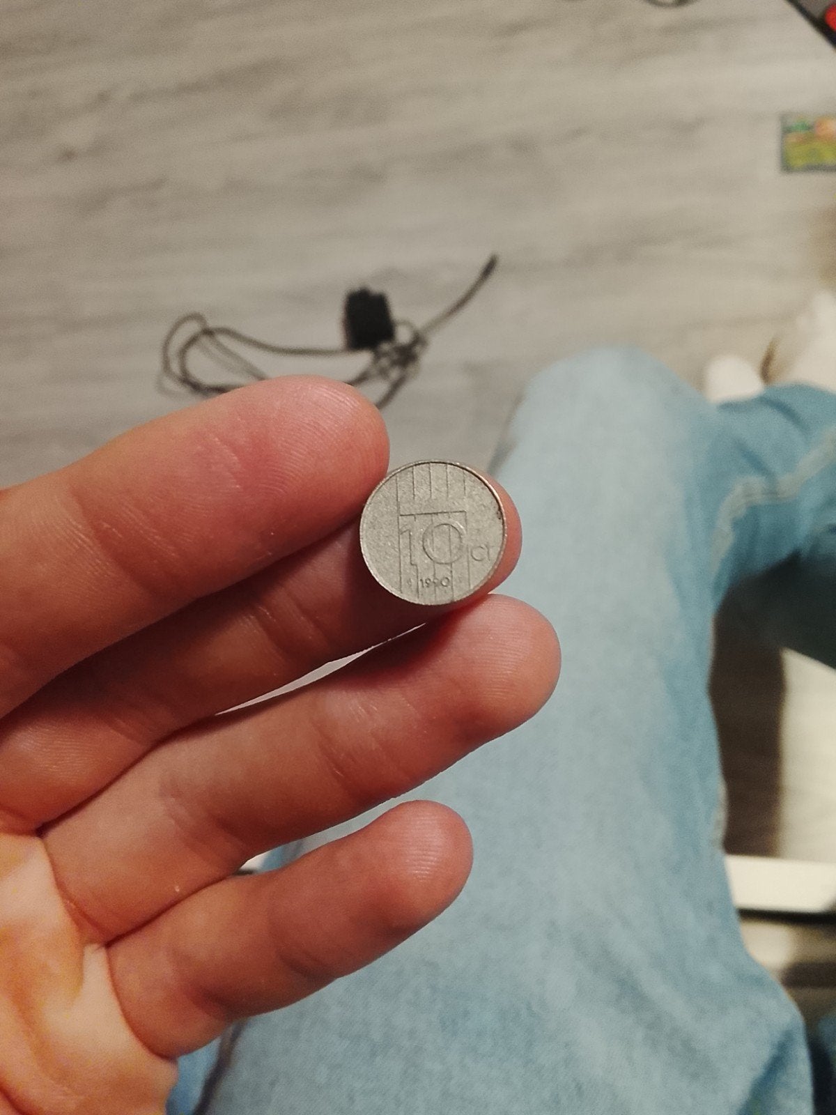 Zeldzame 10 cent munt uit 1940of 1990 - Koningin Wilhelmina, Ophalen, Koningin Wilhelmina, 10 cent