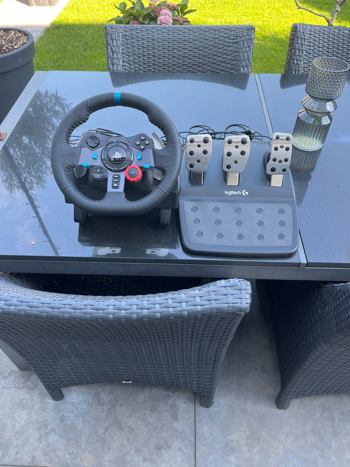 Foto 3 van Logitech G29 Driving Force racestuur met pedalen