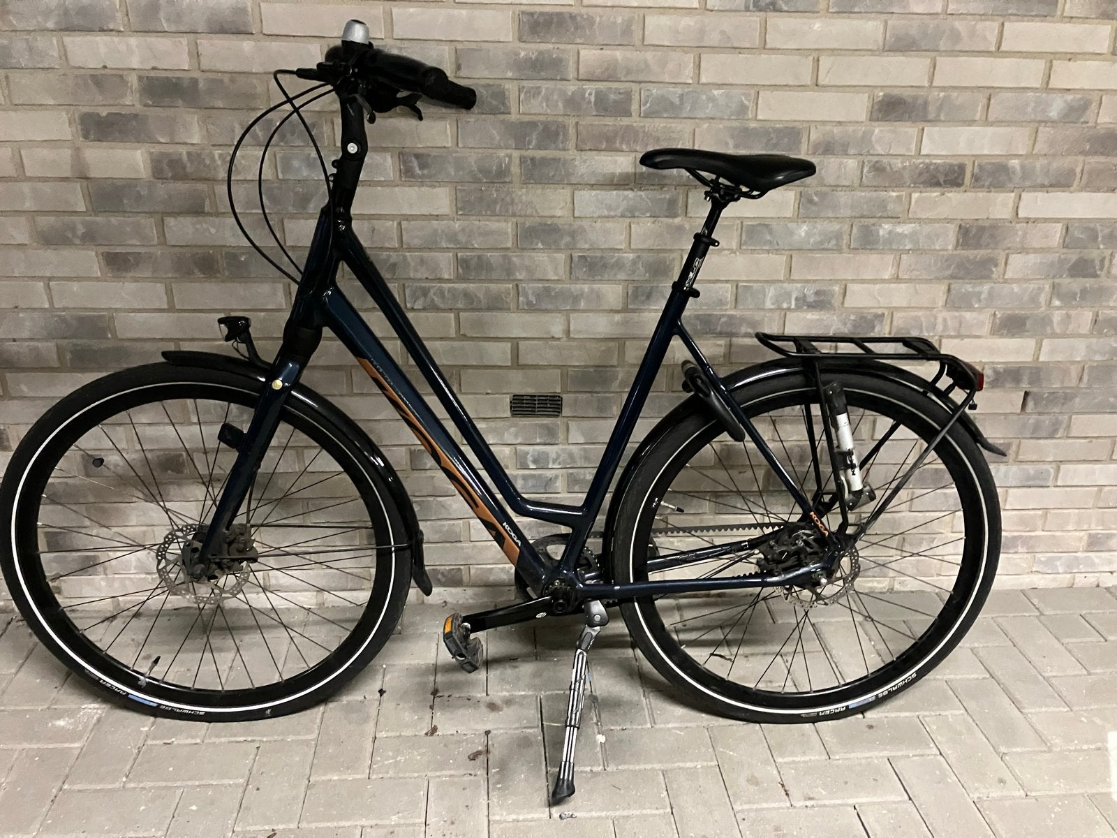 Koga F3 6.0  belt 11 versnell schuifrem frame 59 cm  17kg, Versnellingen, 56 cm of meer, Zo goed als nieuw, Schijfrem