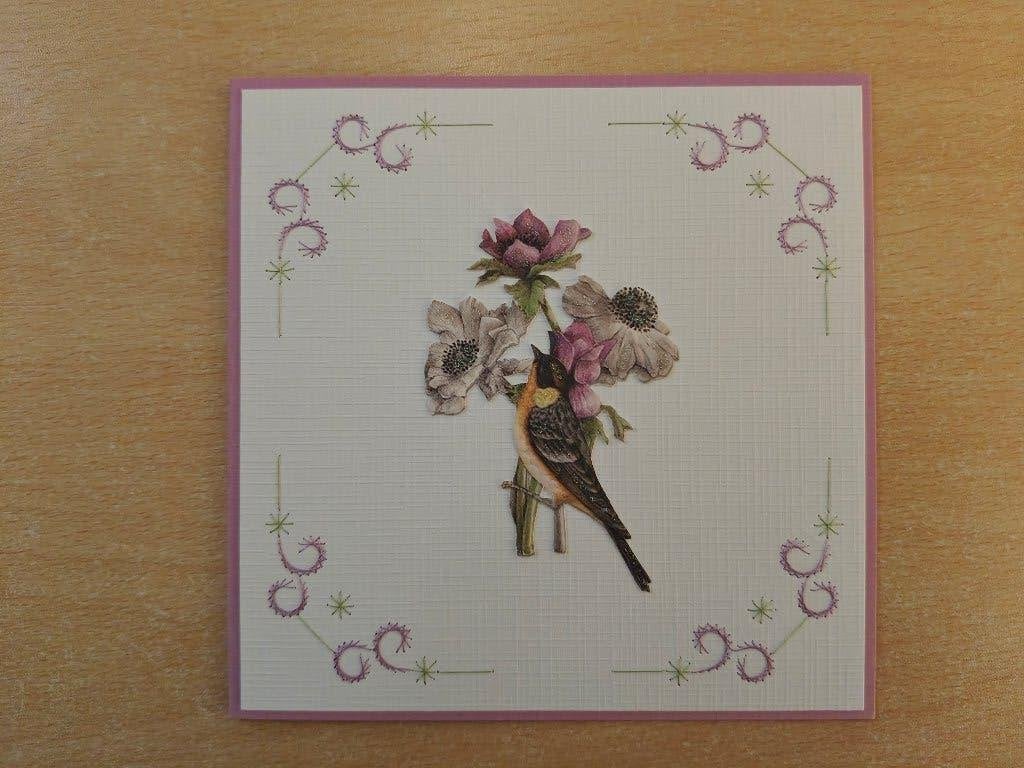 zelfgemaakte kaart nr. 171, Hobby en Vrije tijd, Ophalen of Verzenden, Nieuw, Overige thema's