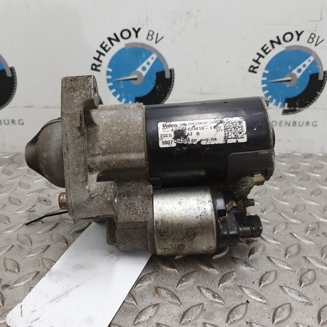 CITROEN C4 CACTUS STARTMOTOR 9807545980 2015, Ophalen of Verzenden, Gebruikt, Stiba lid