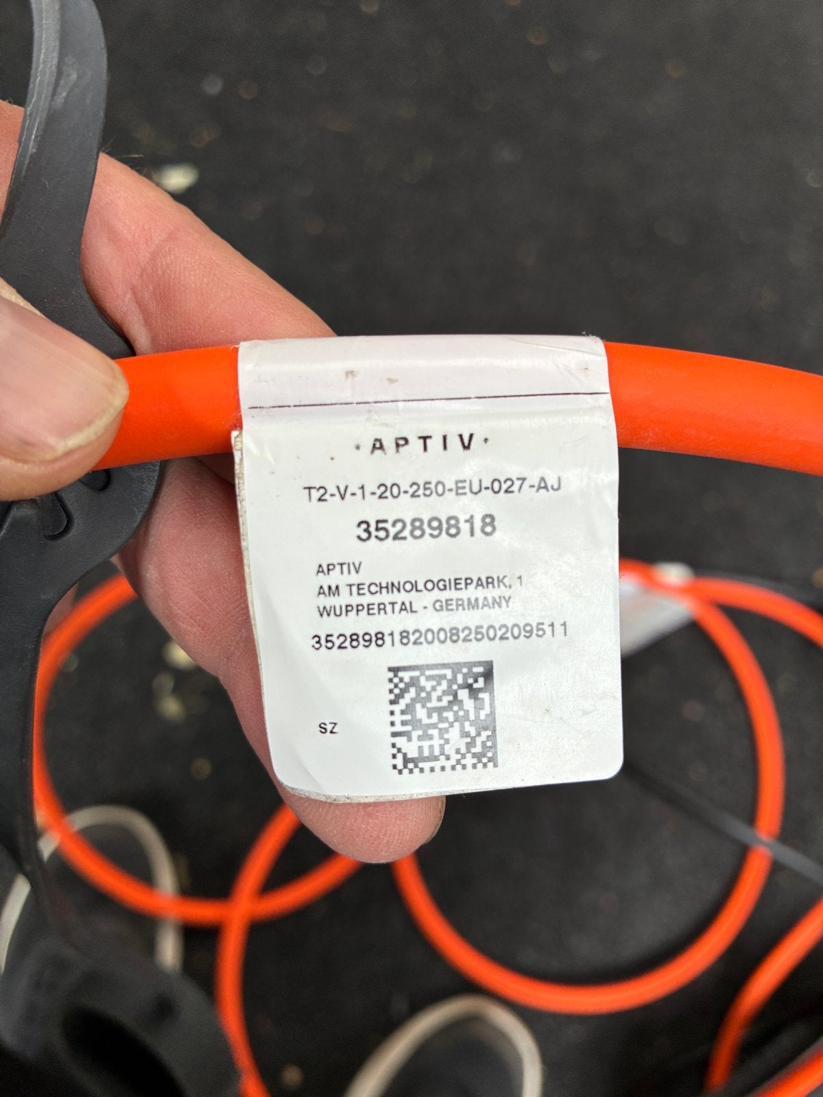 Aptiv Oplaadkabel Type 2 naar Deense stekker, 5m, 1.4kW, Auto diversen, Auto-accessoires, Zo goed als nieuw, Ophalen of Verzenden
