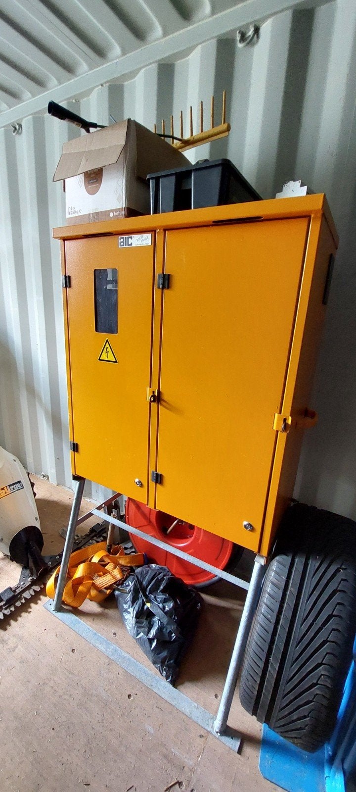 40A Merz Bouwmeterkast bouwkast bouwstroomkast meterkast, Doe-het-zelf en Verbouw, Ophalen, Gebruikt, Overige typen