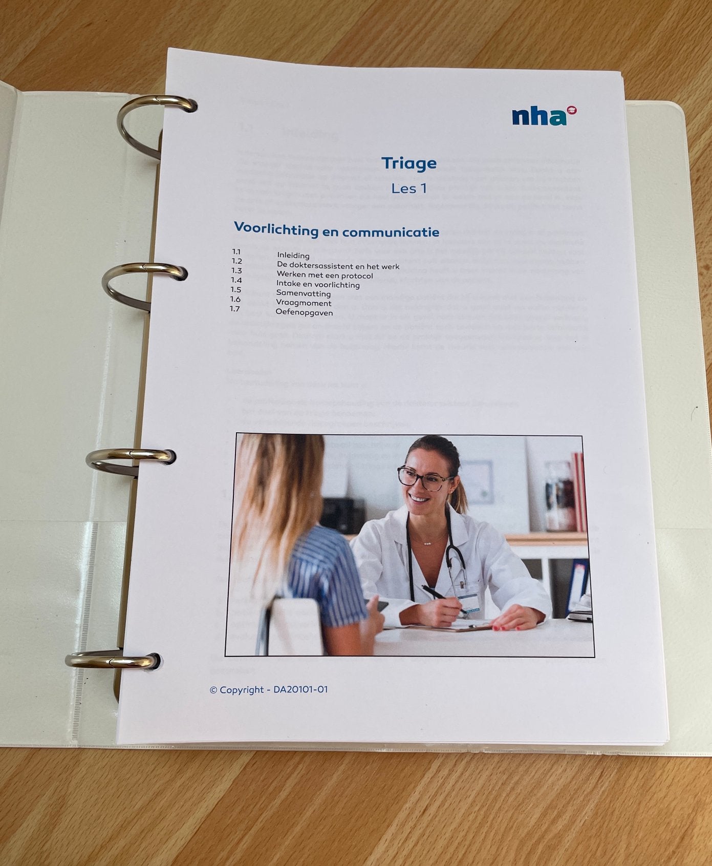 NHA basisopleiding doktersassistente, Ophalen, Beta, Zo goed als nieuw