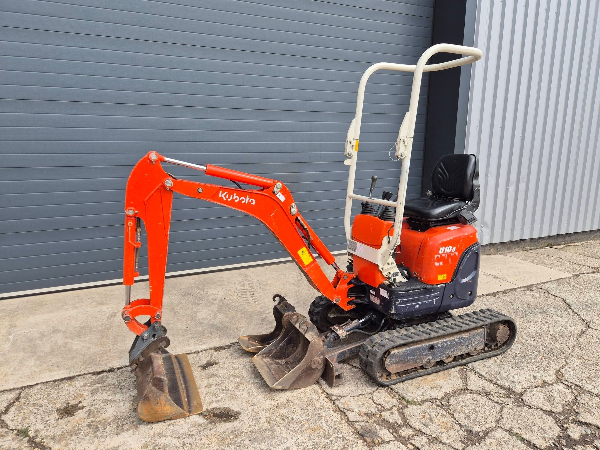 Kubota U10-3 Minigraver Graafmachine (bj 2012), Graafmachine