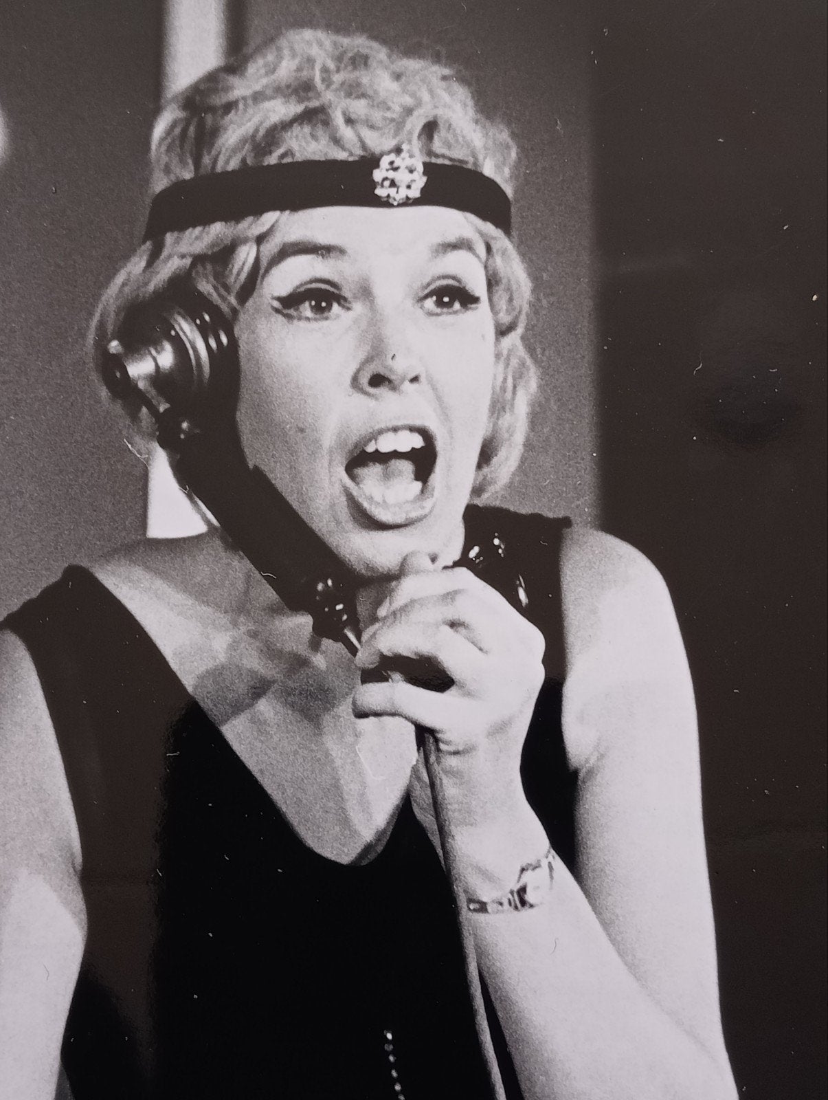 Maria Austria Foto The Telephone Menotti Maria Boender, Ophalen of Verzenden, 1960 tot 1980, Gebruikt, Overige onderwerpen