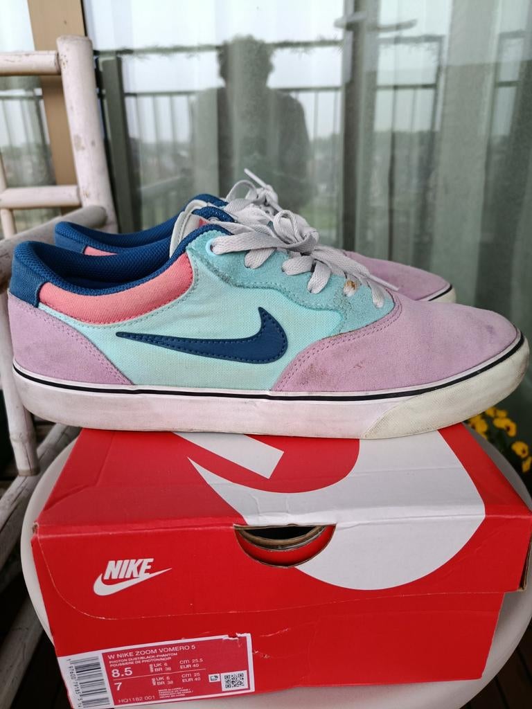Nike SB Chron2 sz 45, Blauw, Nike, Ophalen of Verzenden, Sneakers of Gympen