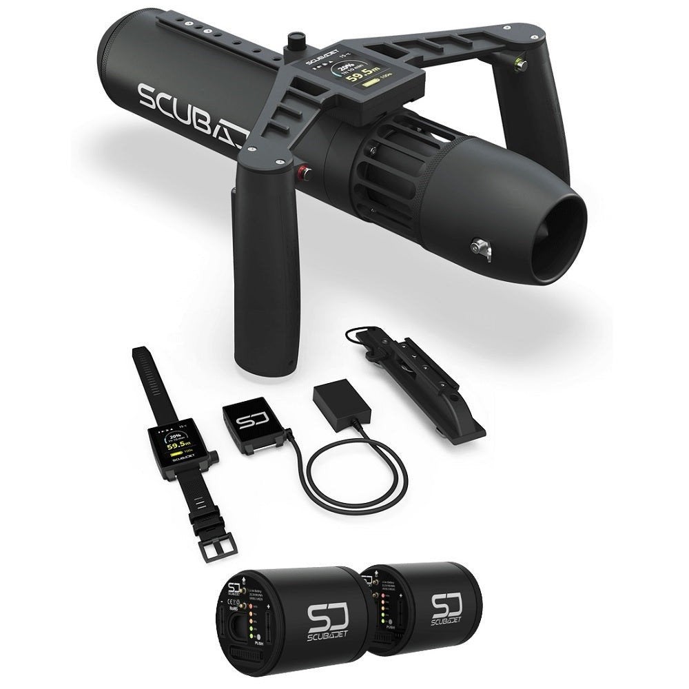 SCUBAJET PRO XR All-in-One Kit Onderwater Scooter long range, Ophalen of Verzenden, Zo goed als nieuw