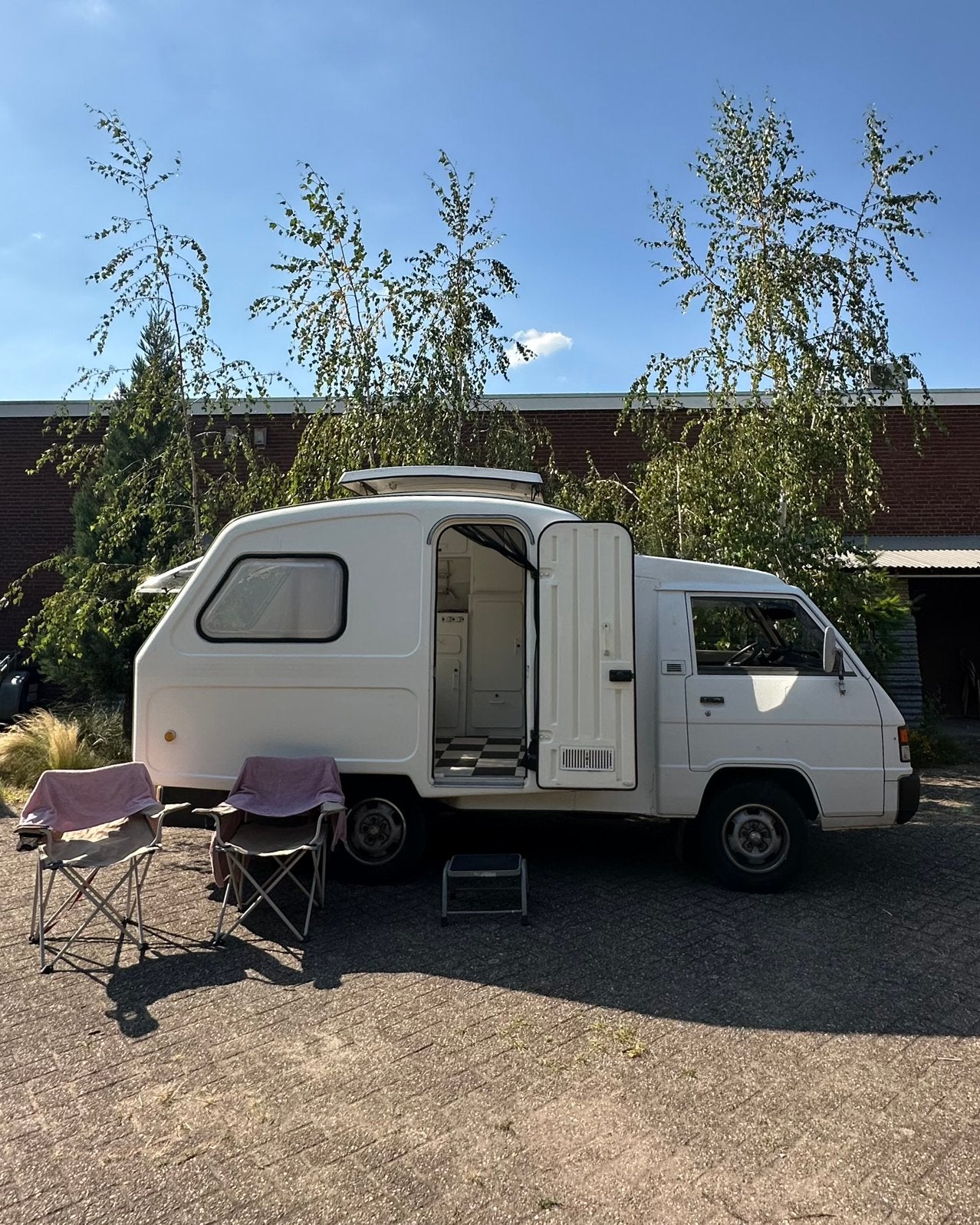 Mitsubishi L300 Camper 1988 | Unieke zelfbouw, Caravans en Kamperen, Campers, Particulier, tot en met 2, Buscamper of Camperbus