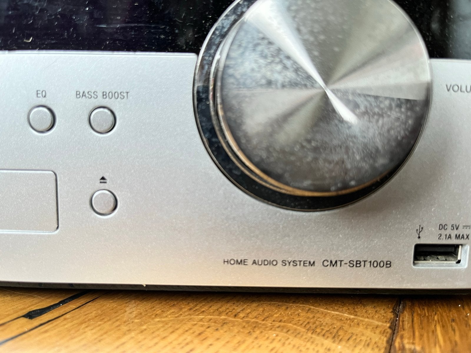 Sony CMT-SBT100B Microset met Bluetooth, CD en Radio, Ophalen, Zo goed als nieuw, Microset, Sony
