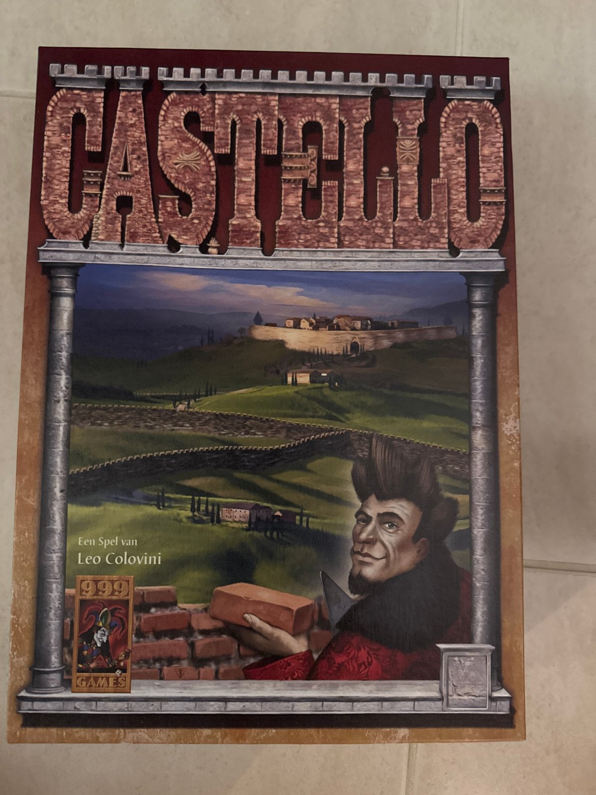 Castello bordspel - Zo goed als nieuw, compleet, Ophalen, Zo goed als nieuw