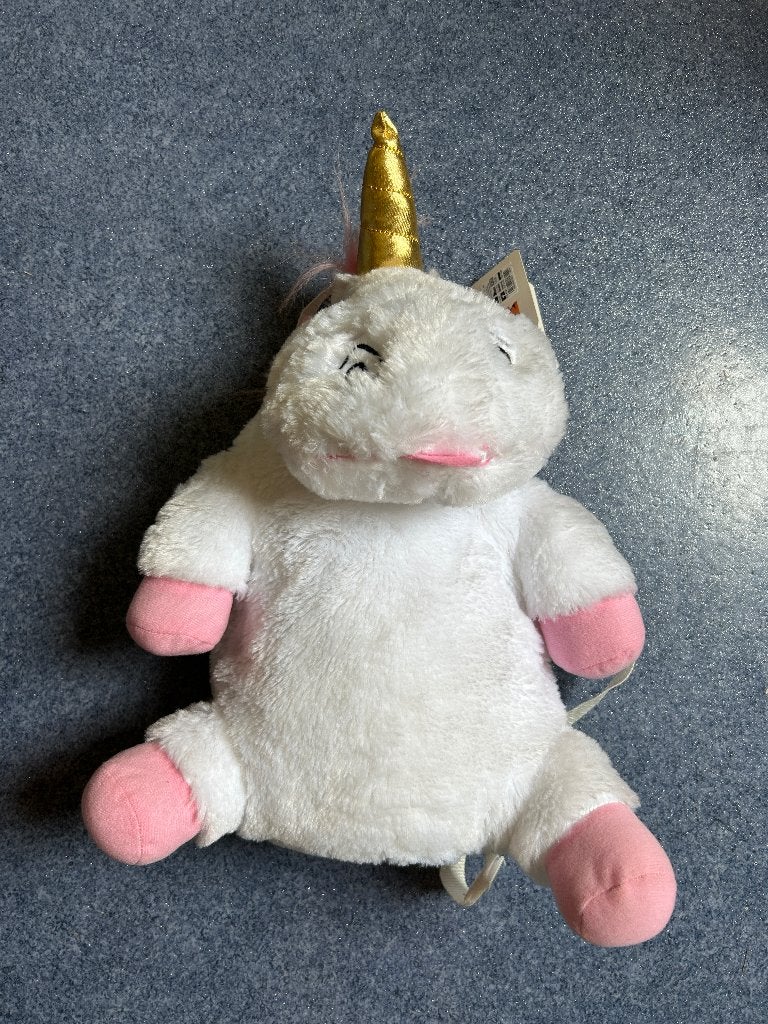 nieuw fluffy eenhoorn rugzak despicable me, Ophalen of Verzenden, Nieuw