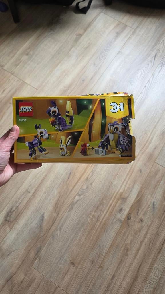 LEGO Creator 3in1 Fantasieboswezens 31125, Ophalen, Lego, Zo goed als nieuw, Compleet