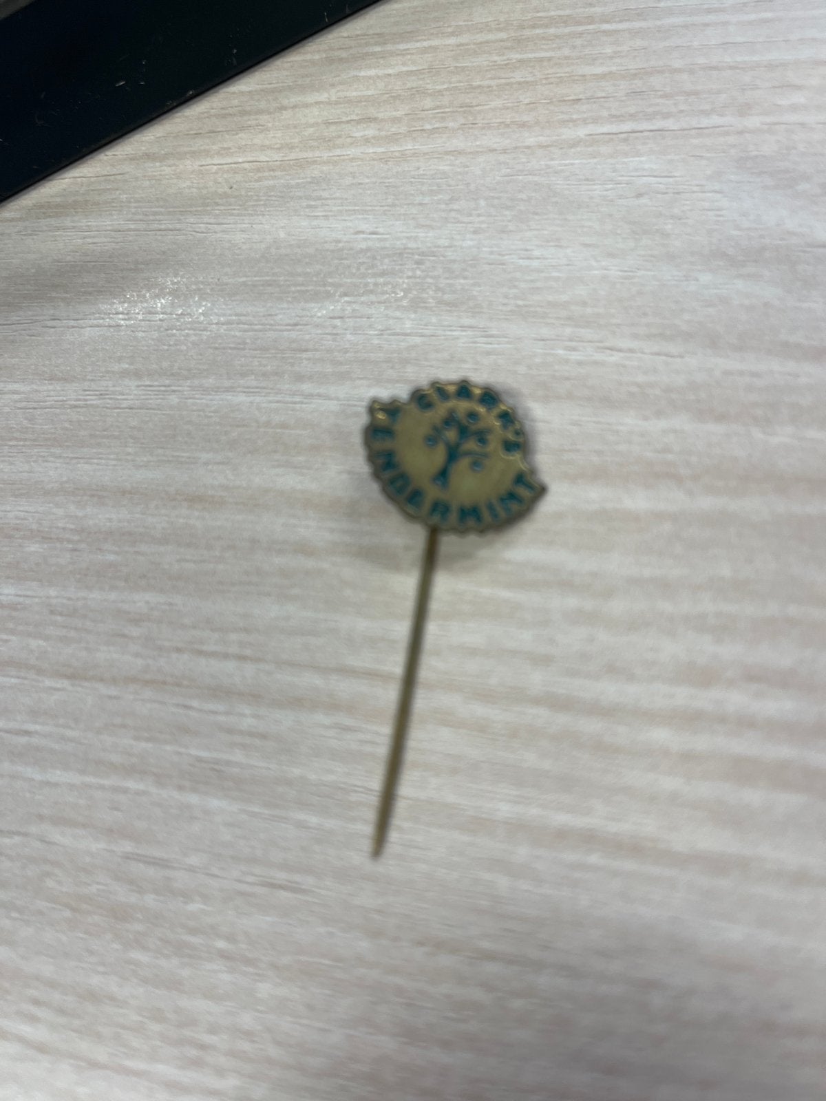 Vintage Spearmint Pin/Speldje, Ophalen of Verzenden, Gebruikt, Merk, Speldje of Pin